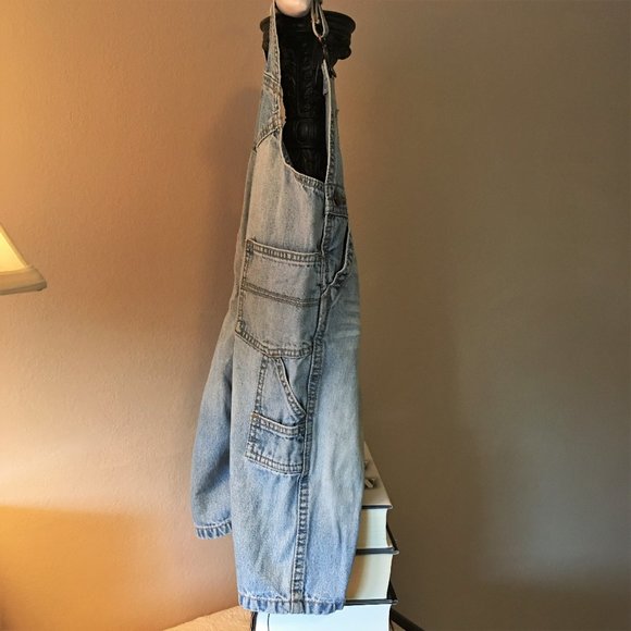 OSHKOSH Felt Logo Denim Overalls | 18M - Picture 11 of 13